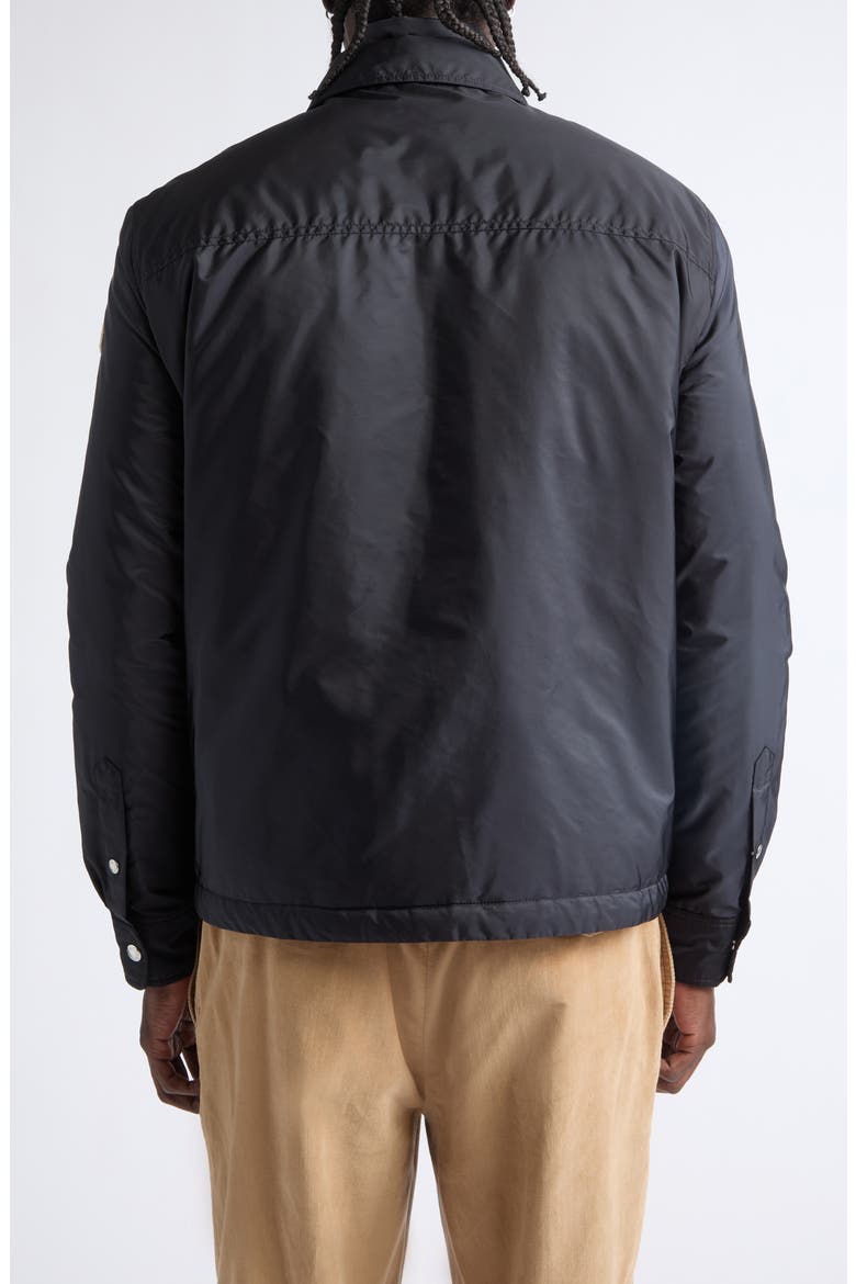 Meridelle Water Repellent Down Shirt Jacket, Alternate, color, DARK NAVY BLUE