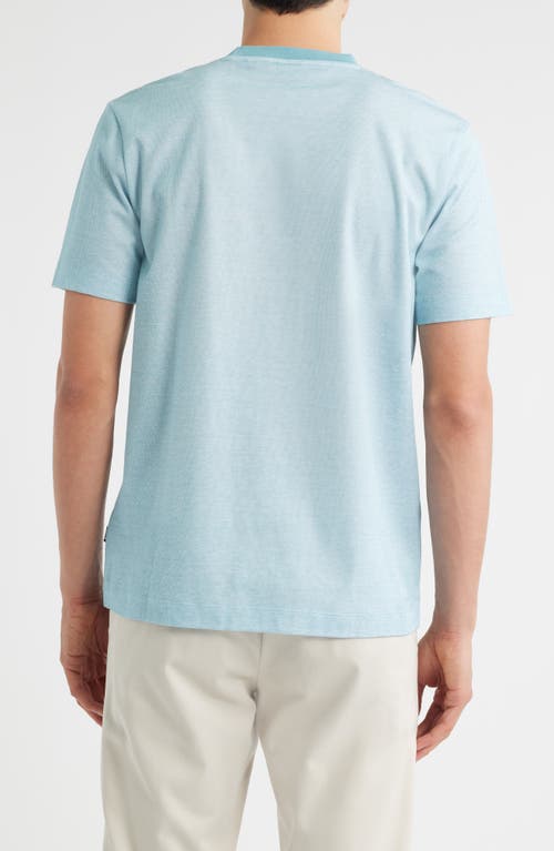 Hugo Boss Boss Thompson Cotton T-shirt In Blue