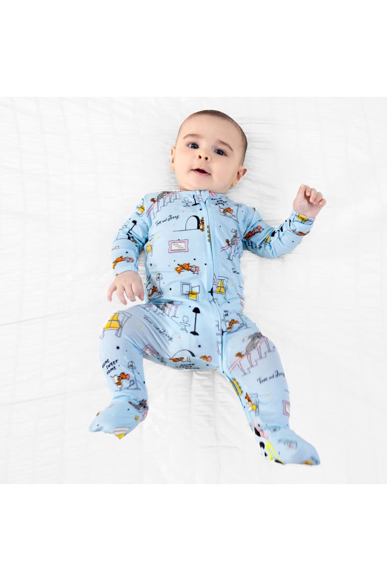 Baby Tom & Jerry Home Sweet Home Convertible Footie, Alternate, color, Tom & Jerry: Home Sweet Home