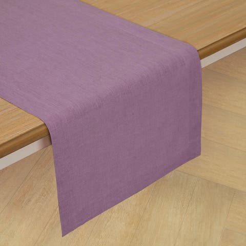 Linen Table Runner for Dining Table, Holiday and Everyday Table Decor - Fete