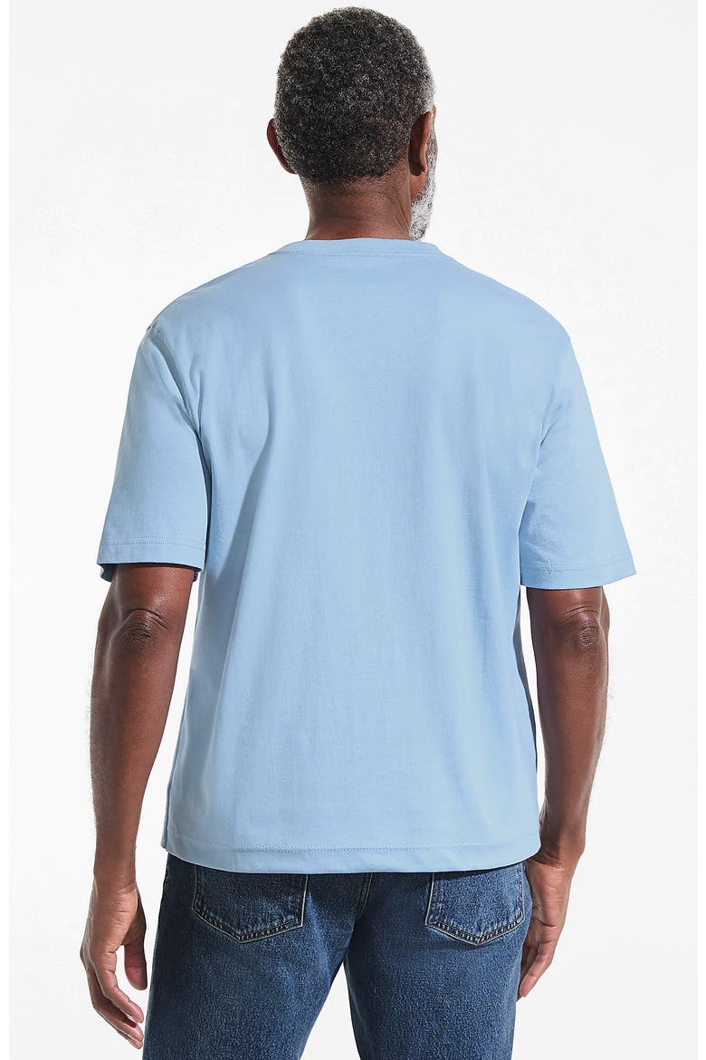 Super-t Short Sleeve V-neck T-shirt, Alternate, color, Oasis Blue