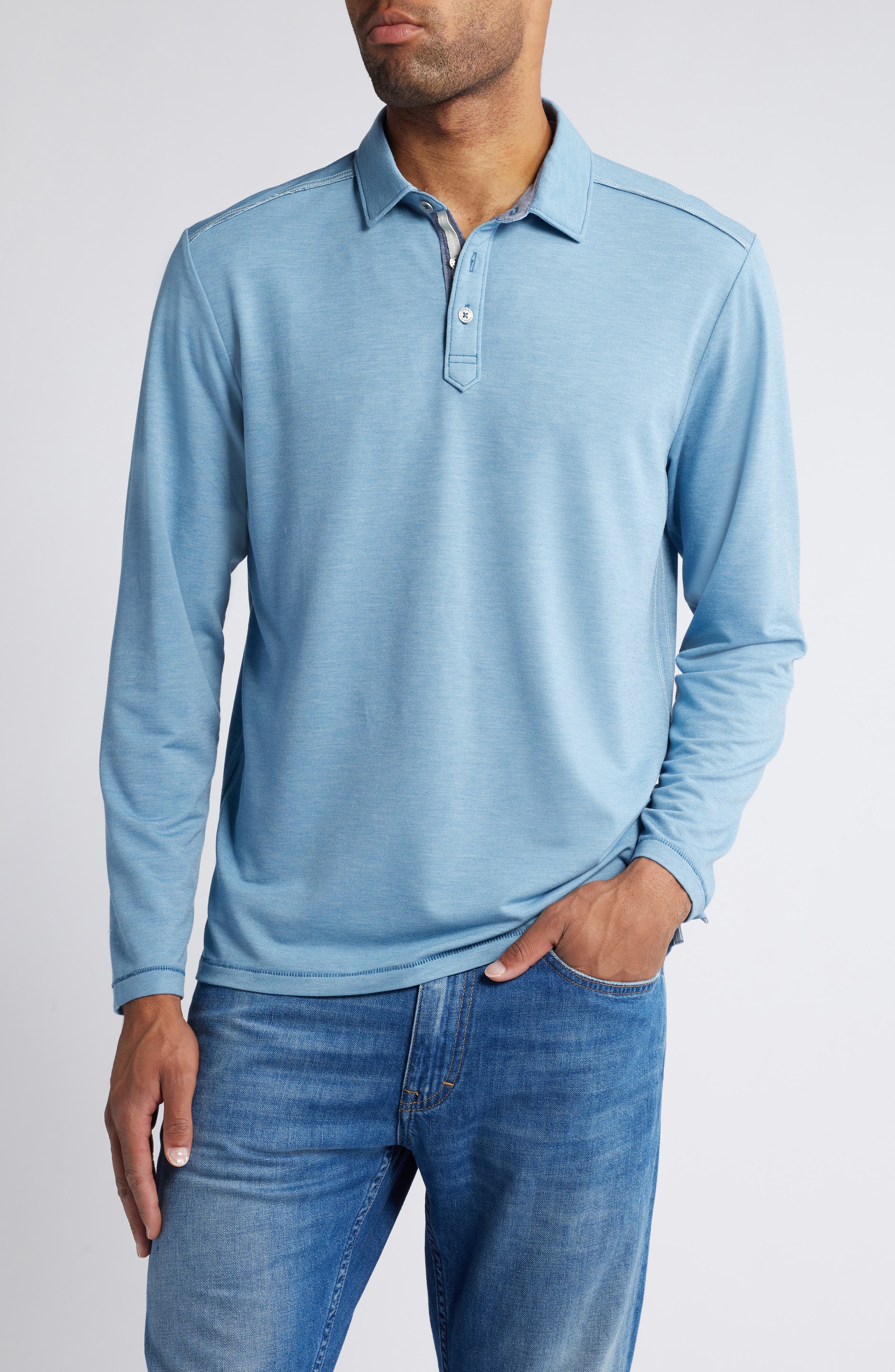 Tommy Bahama Coasta Vera Long Sleeve Polo