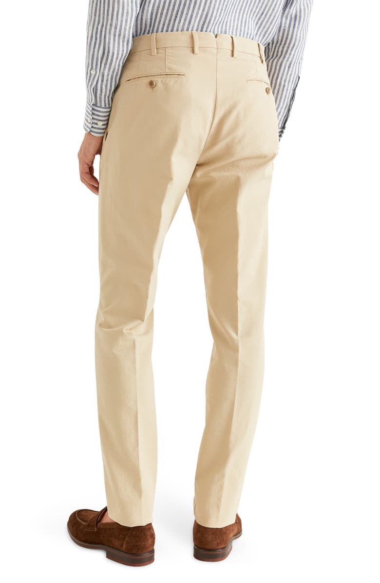 Loro Piana Pantaflat Stretch Cotton Pants, Alternate, color, D490 Tidal Foam