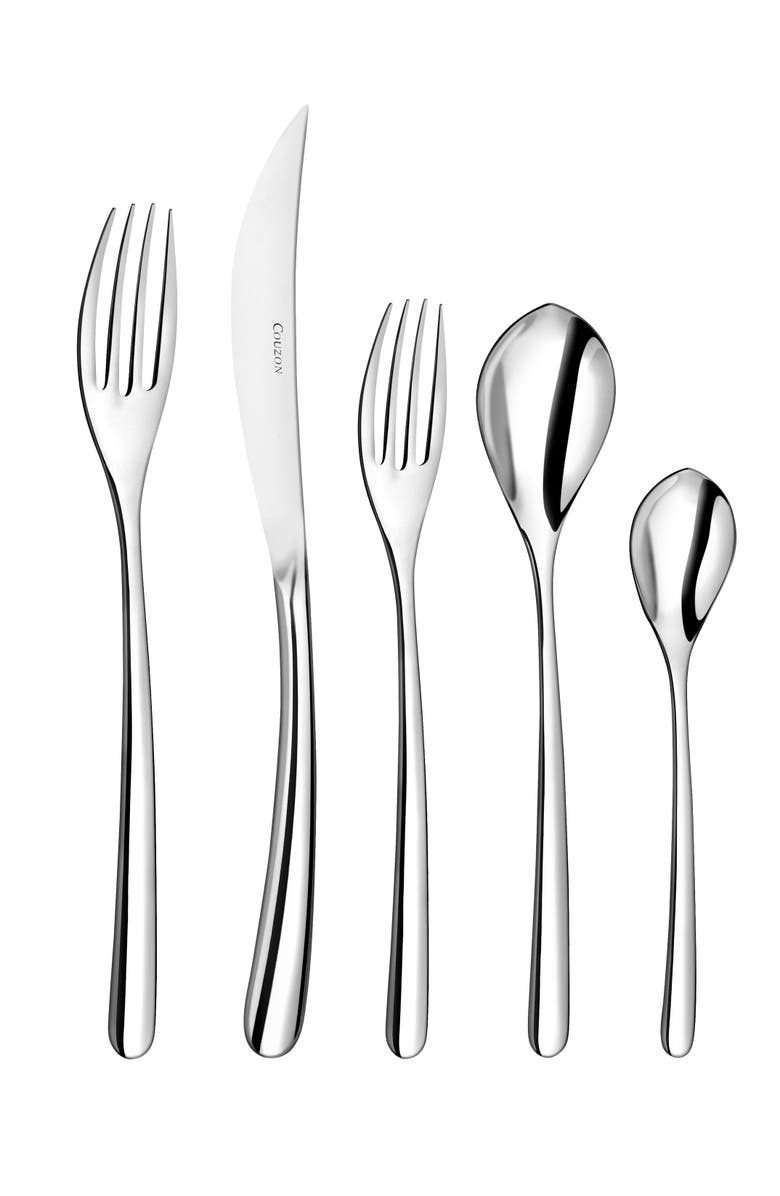 Couzon Elixir 5 Piece Placesetting, Main, color, Stainless Steel