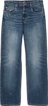 A.P.C. Relaxed Straight Leg Jeans