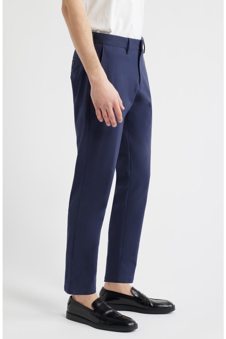 Slim Fit Stretch Cotton Chinos, Alternate, color, NAVY SEABORNE