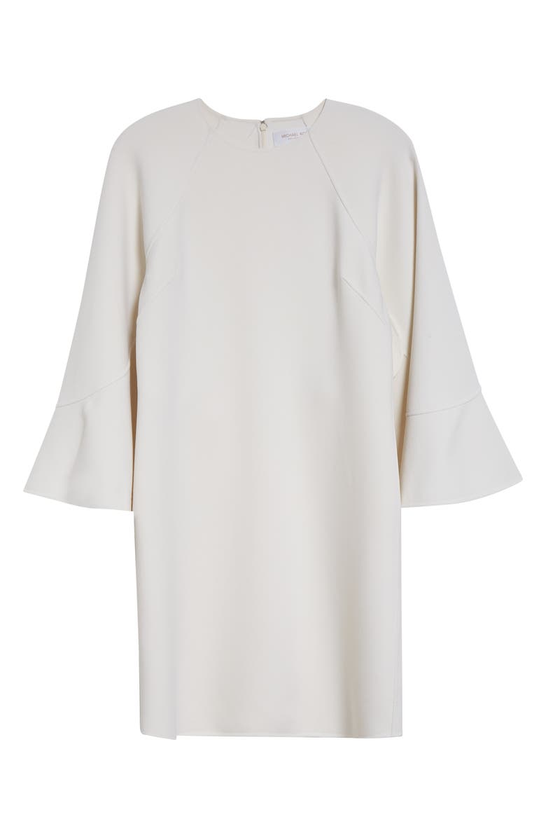Michael Kors Collection Cape Sleeve Shift Dress, Alternate, color, Ivory