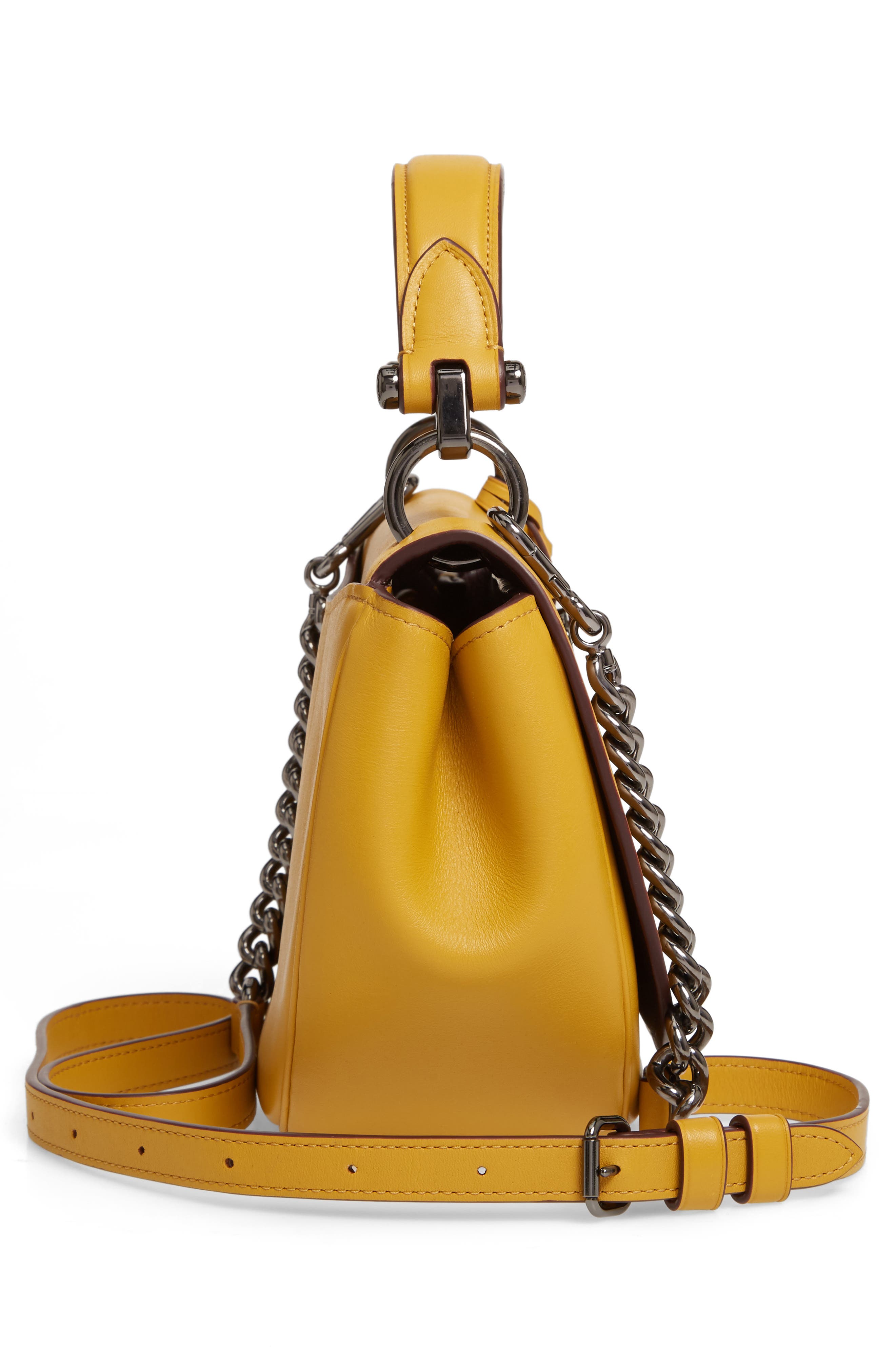 COACH Small Nomad Leather Shoulder Bag, Alternate, color, 