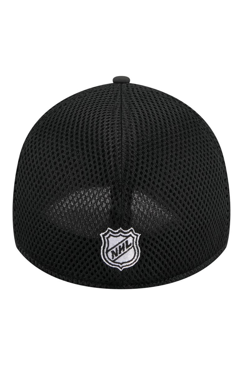 Men's New Era  Black Vegas Golden Knights Logo 39THIRTY Flex Hat, Alternate, color, Black