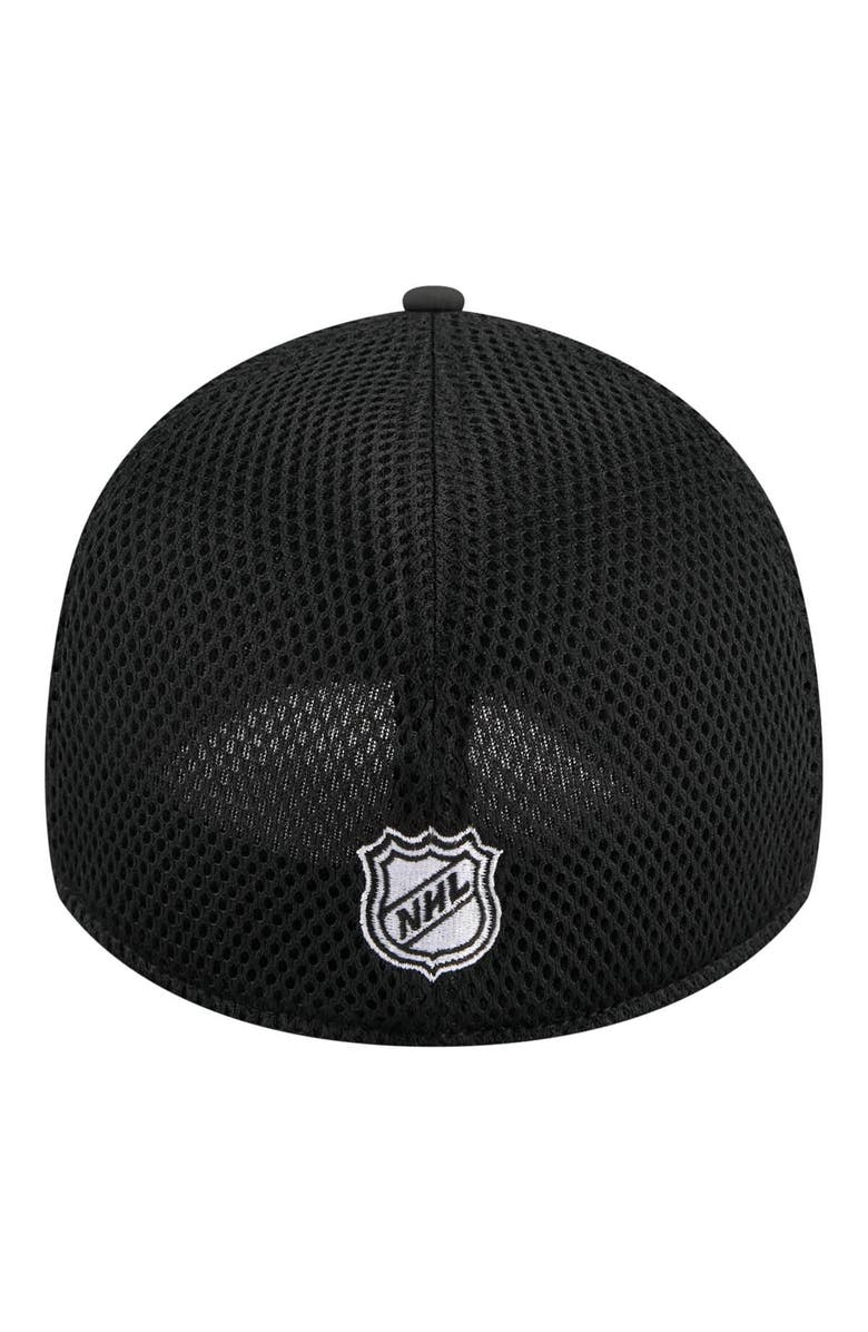 New Era Men's New Era Black Vegas Golden Knights Logo 39THIRTY Flex Hat, Alternate, color, Black