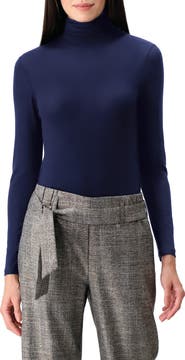 Oroblu Perfect Line Modal & Cashmere Blend Turtleneck Top