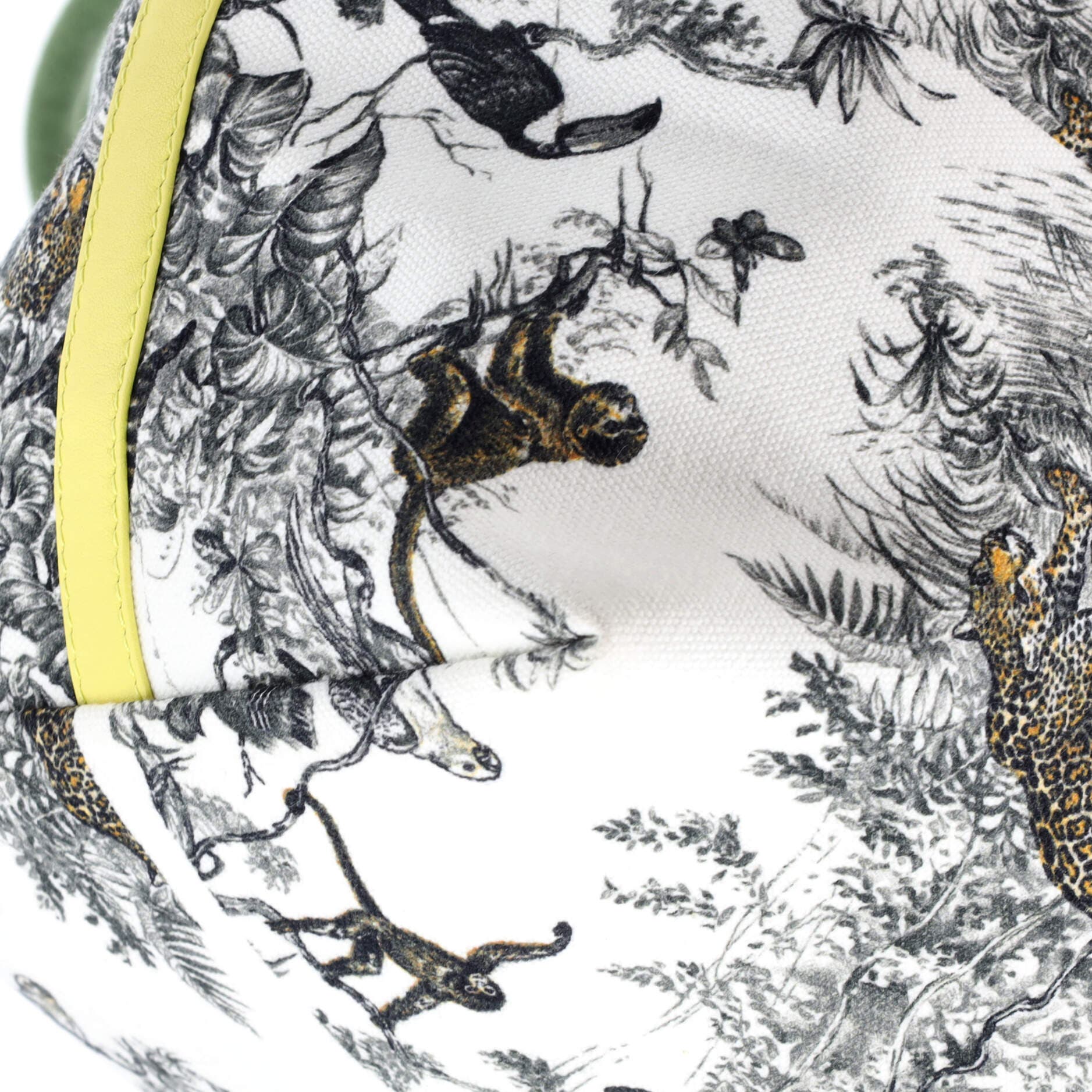 Pre-Owned Hermes Petit H So Tote Printed Canvas, Alternate, color, 