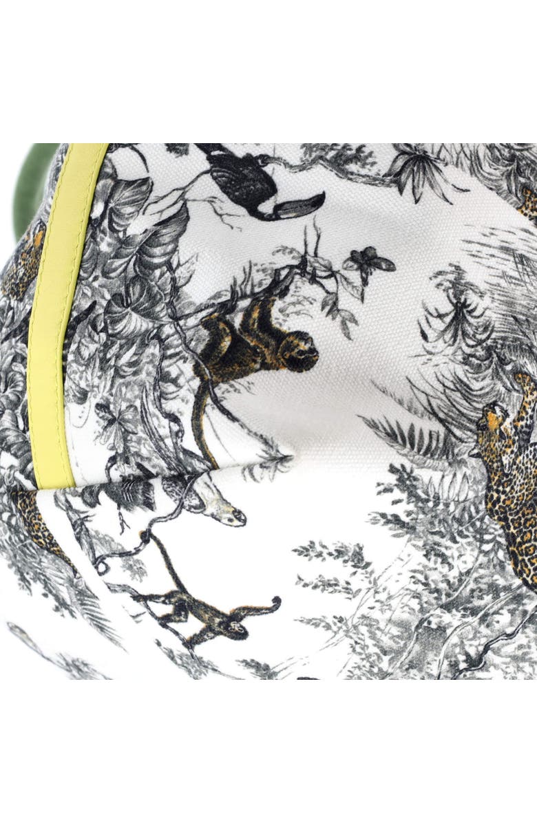 Pre-Owned Hermes Petit H So Tote Printed Canvas, Alternate, color,