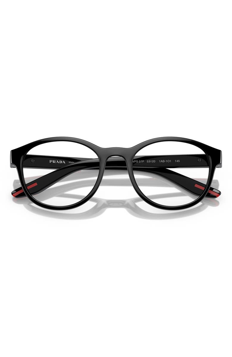 Prada Linea Rossa 53mm Phantos Optical Glasses, Alternate, color, 