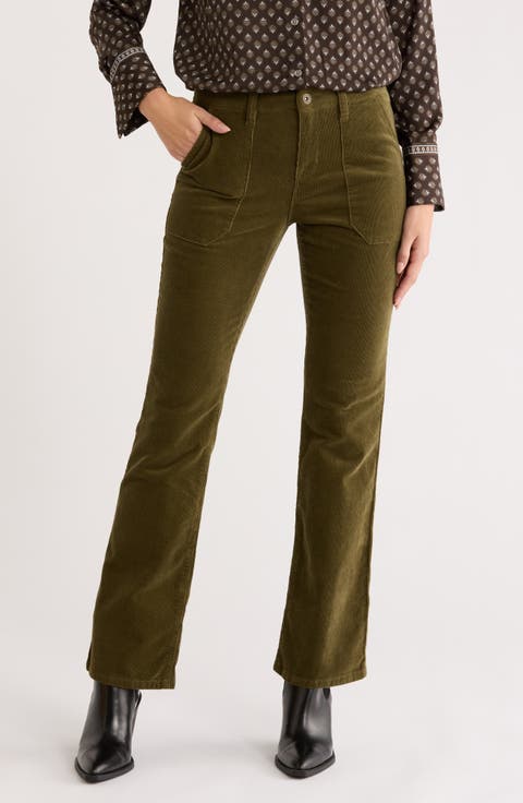 Braxton Corduroy Bootcut Pants