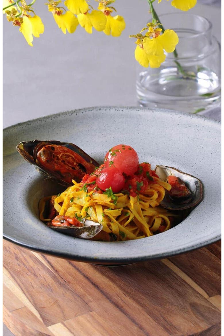 Deep Rim Plate Set of 4, Alternate, color, Dust