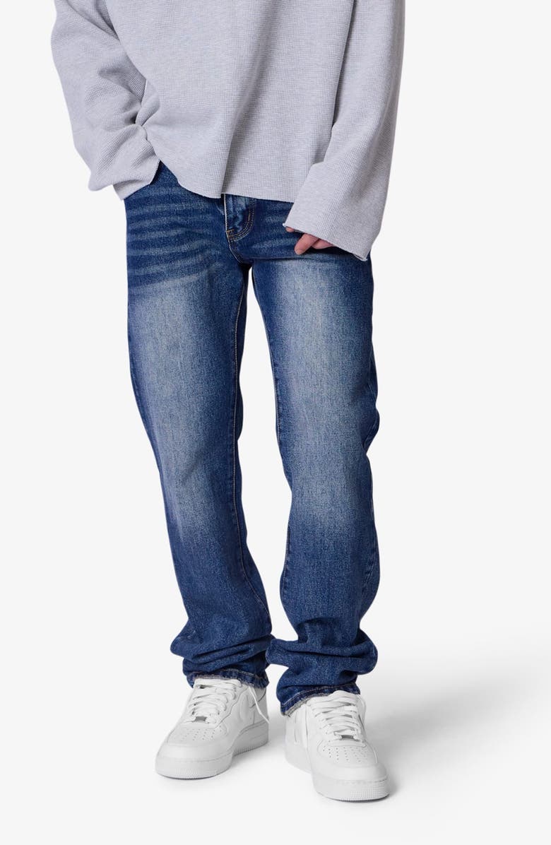 mnml Straight Leg Jeans, Main, color, Dark Vintage