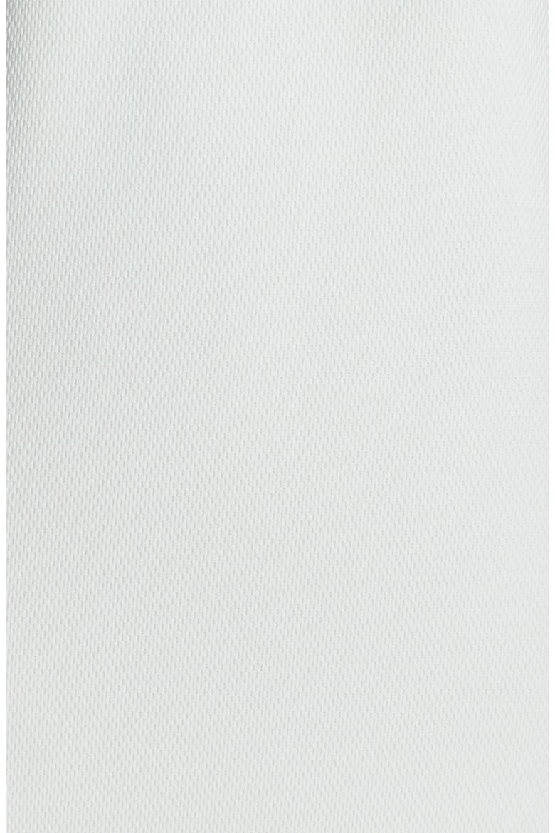 Zipper Detail Stretch Piqué Sheath Dress, Alternate, color, WHITE