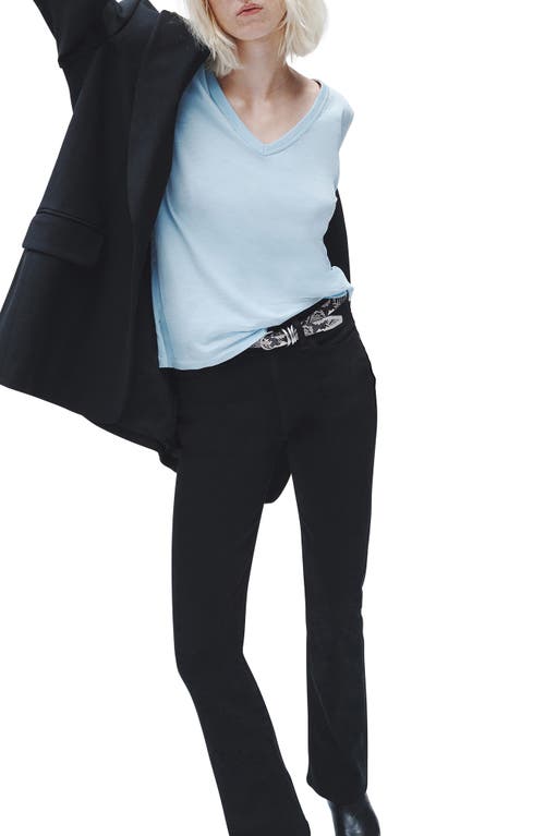 Rag & Bone Short-sleeved T-shirt In Raindrop
