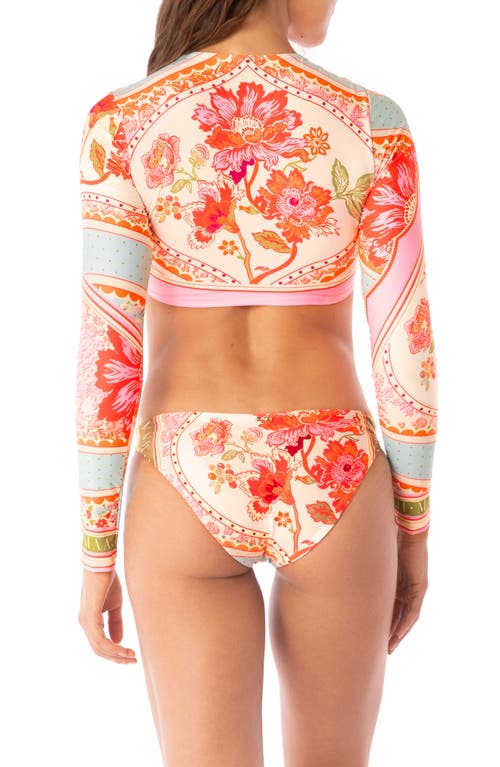 Maaji Spectacle Long Sleeve Crop Rashguard