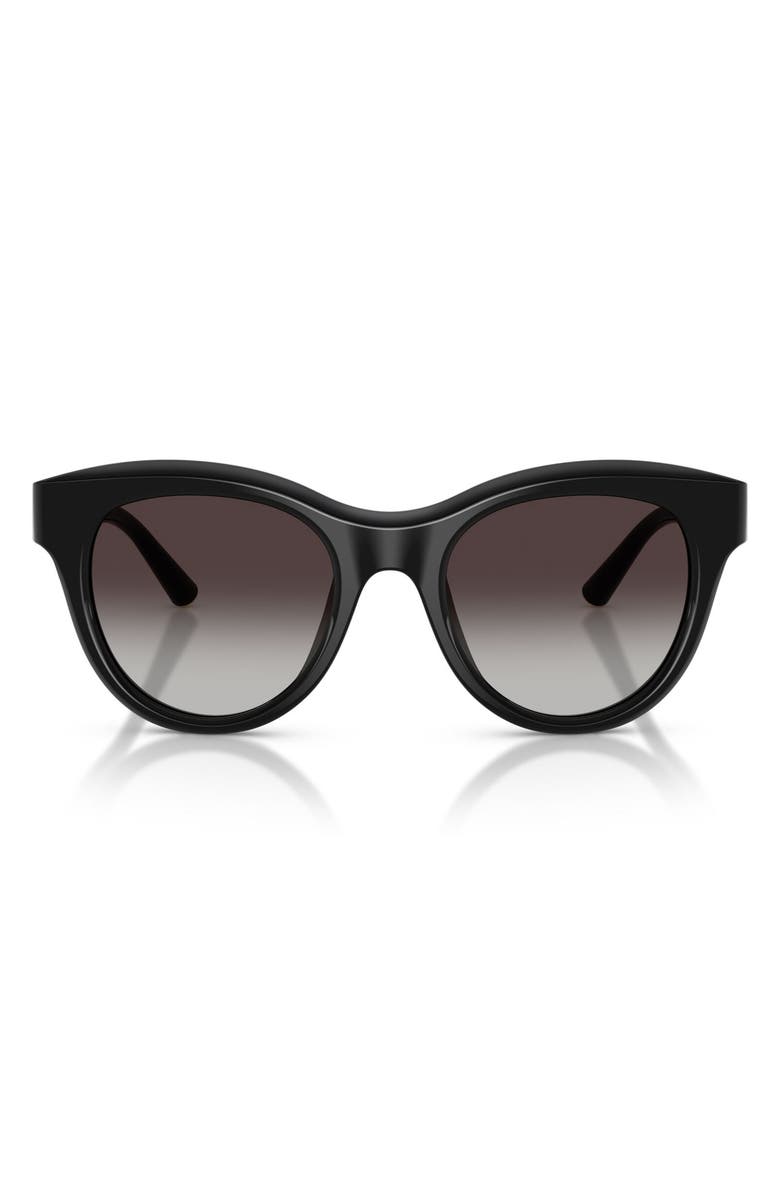 Dolce&Gabbana 52mm Phantos Sunglasses, Main, color, Black / Grey Gradient