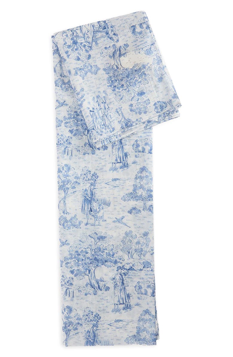 Barbour Wisteria Scarf, Main, color, White