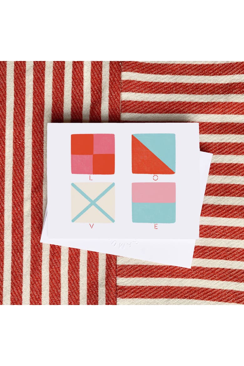 Everyday Greeting Card Pack Sets (3 ct, Assorted) The Caped Cod, LOVE Nautical Flags, Seacoast MA, Alternate, color, Multi-Pack