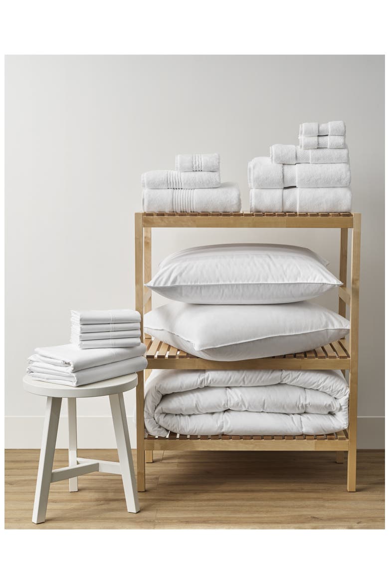 Black Series 300 Thread Count Medium Support PrimaLoft® Pillow, Alternate, color, WHITE