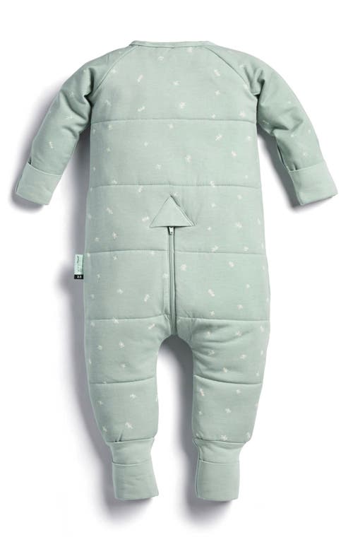 Ergopouch 3.5 Tog One-piece Sleep Suit In Green