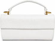 Persaman New York Evelina Leather Top Handle Clutch