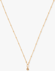 CUFFED BY NANO Birthstone 14k Gold Filled Necklace