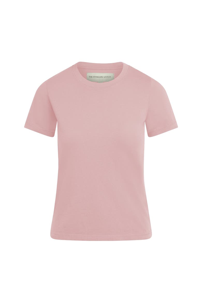 The Organic Cotton Crew Tee, Alternate, color, Petal