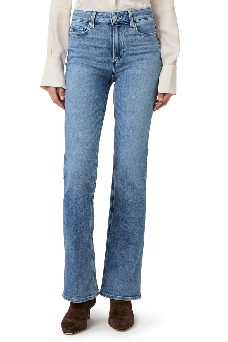 Laurel Canyon High Waist Flare Jeans, Main, color, BEBOP