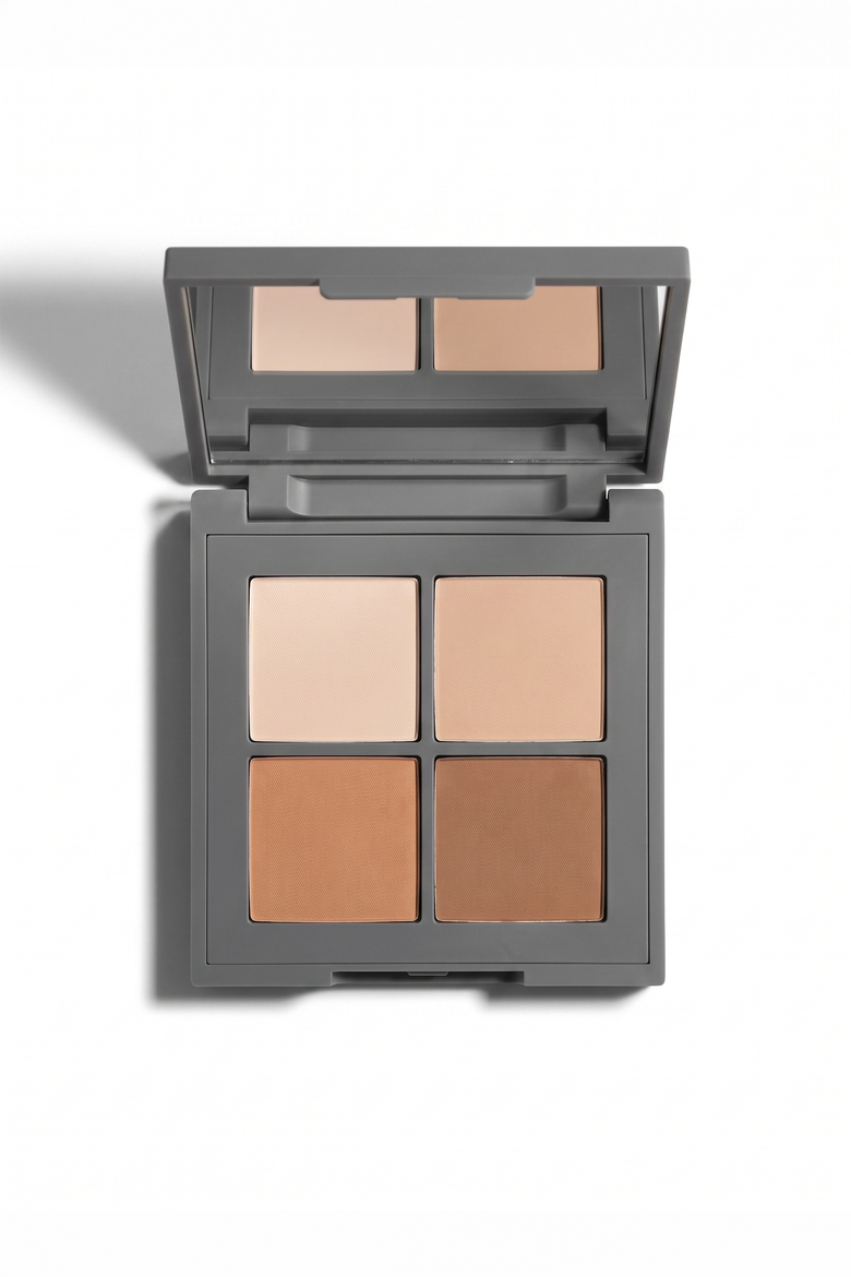Cream Contour Palette, Main, color, Vanilla and Beige