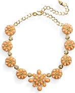 Kenneth Jay Lane Medallion Frontal Necklace