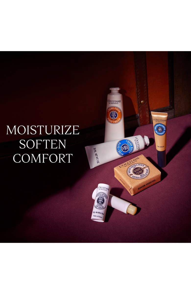 L'Occitane Nourishing Shea Heroes Lip, Hand & Body Care Set (Limited Edition) $63 Value, Alternate, color,