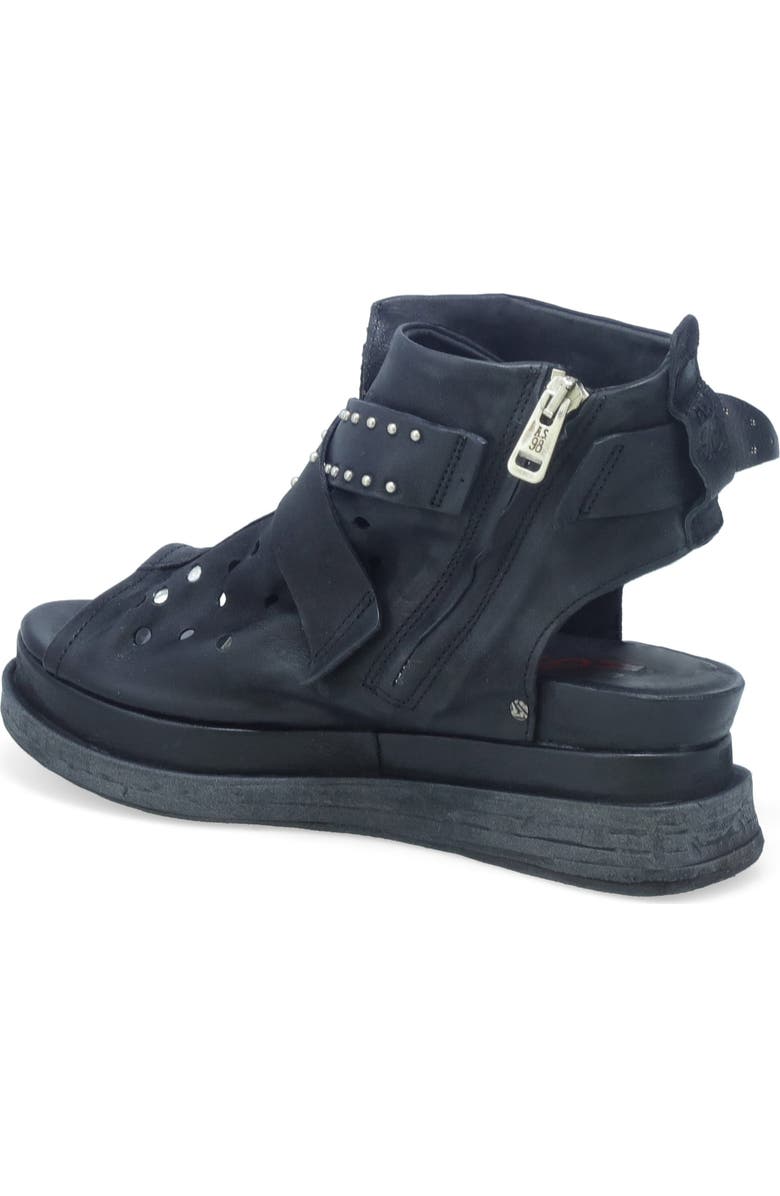 A.S.98 Lorrie Open Toe Bootie, Alternate, color, Black