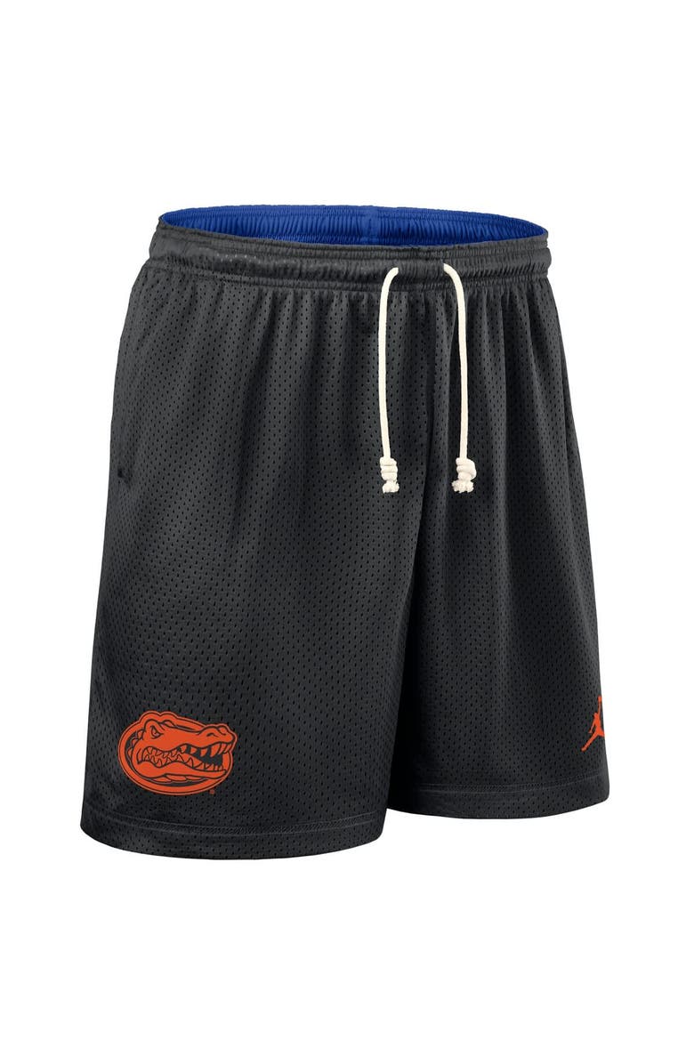 Jordan Brand Men's Jordan Brand Black/Royal Florida Gators 2025 Sideline Reversible Performance Shorts, Alternate, color, Black