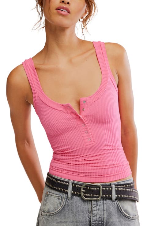 Clean Slate Henley Tank