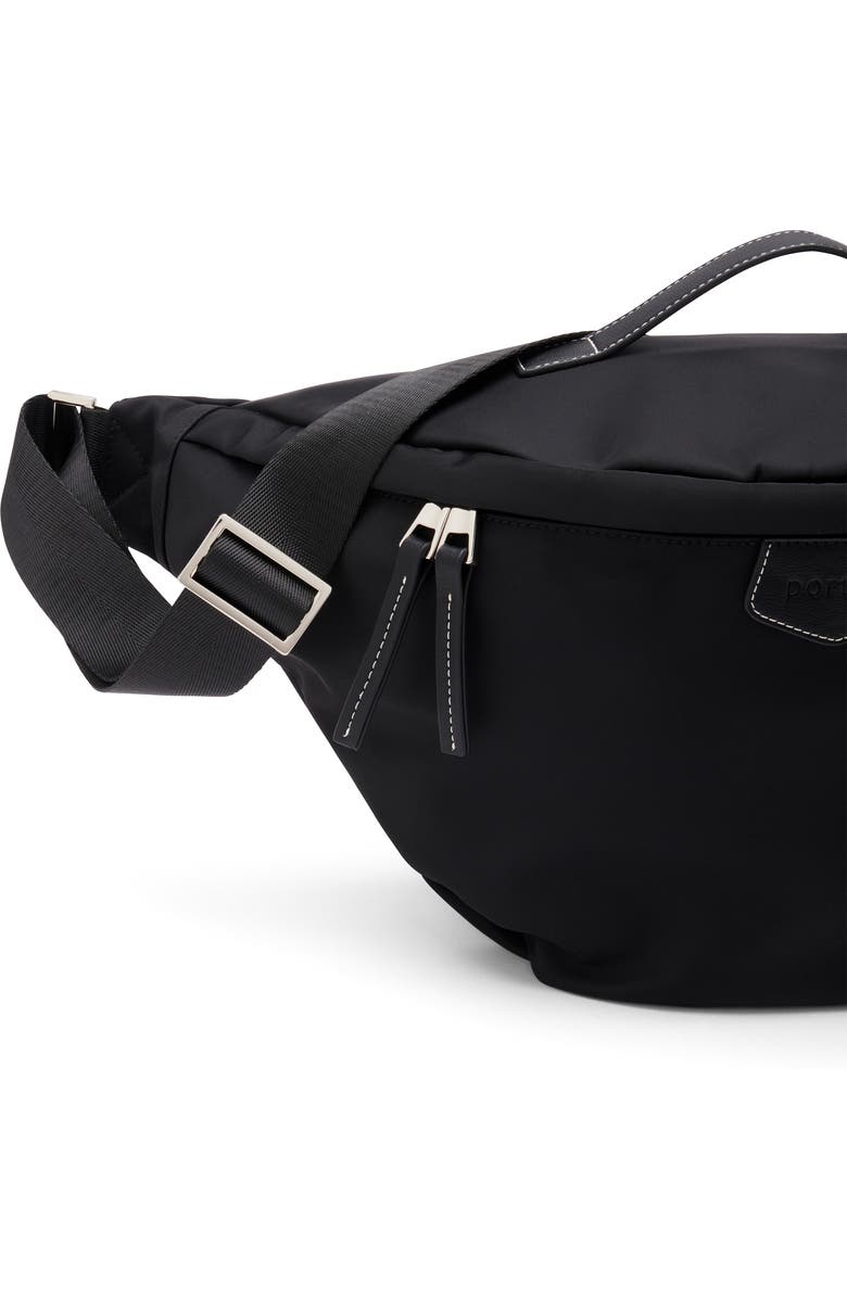 Portier On-The-Go Nylon Bag, Alternate, color, Black