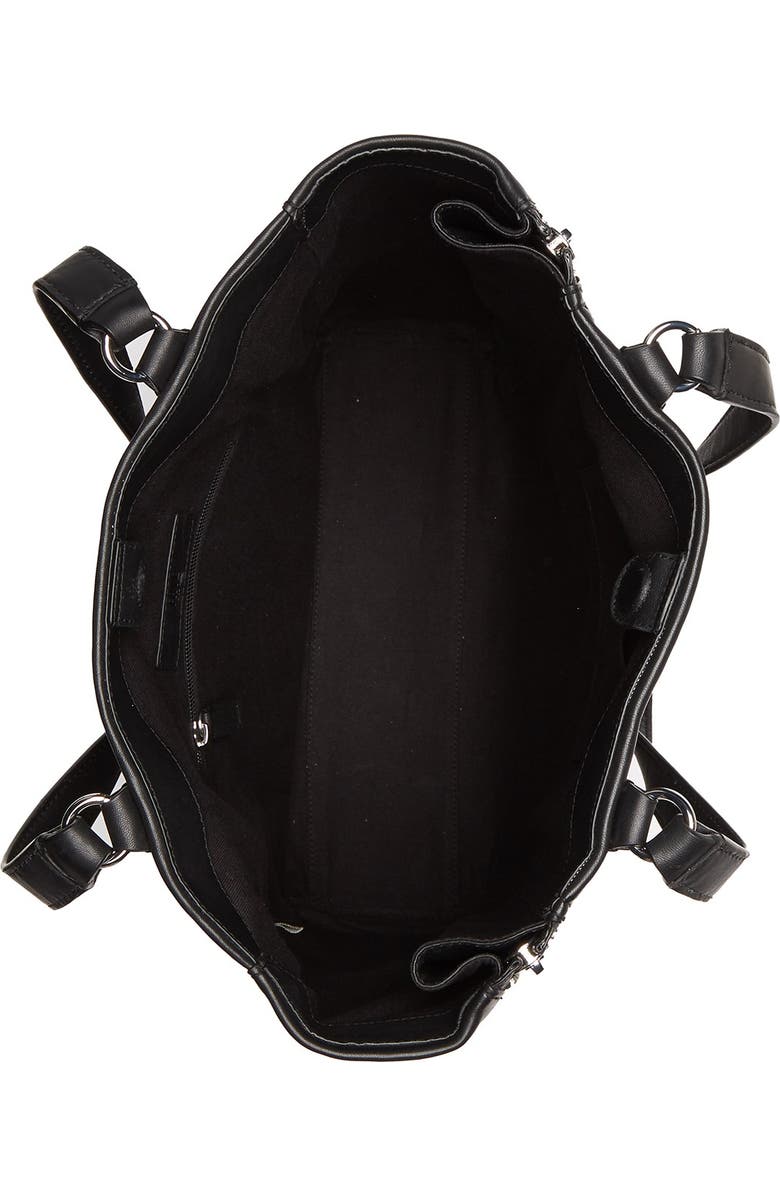 Frye Lexi Leather Zipper Trim Tote Bag, Alternate, color,