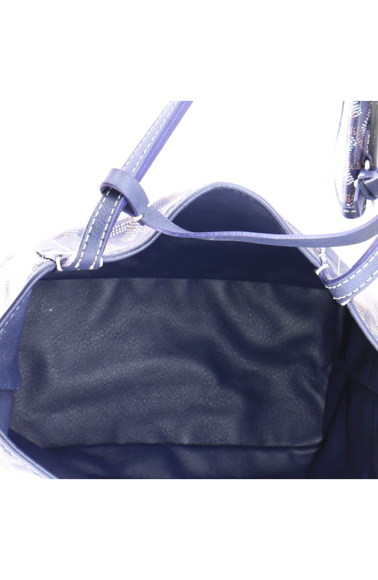 Pre-Owned Goyard Anjou Reversible Tote Coated Canvas Mini, Alternate, color, Blue