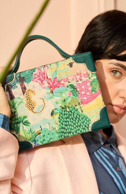 Simitri Printed Briefcase Bag In Multi