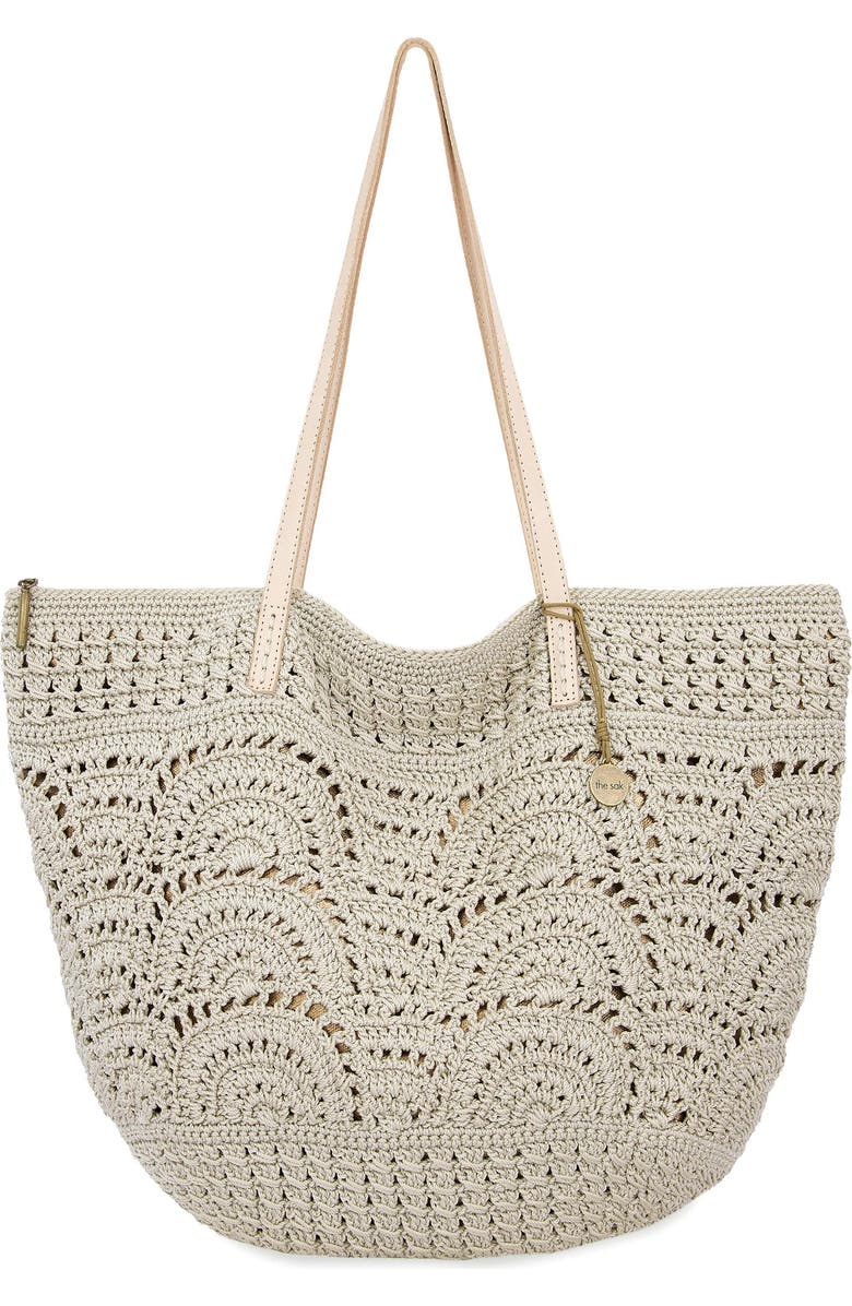 The Sak Faye Tote Bag, Main, color, Natural Fan