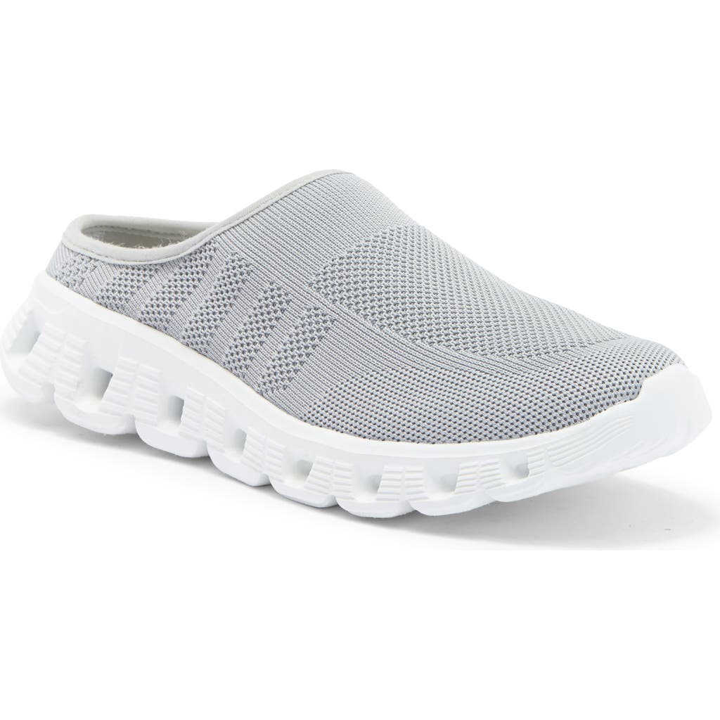 Jslides Knit Mule In Grey