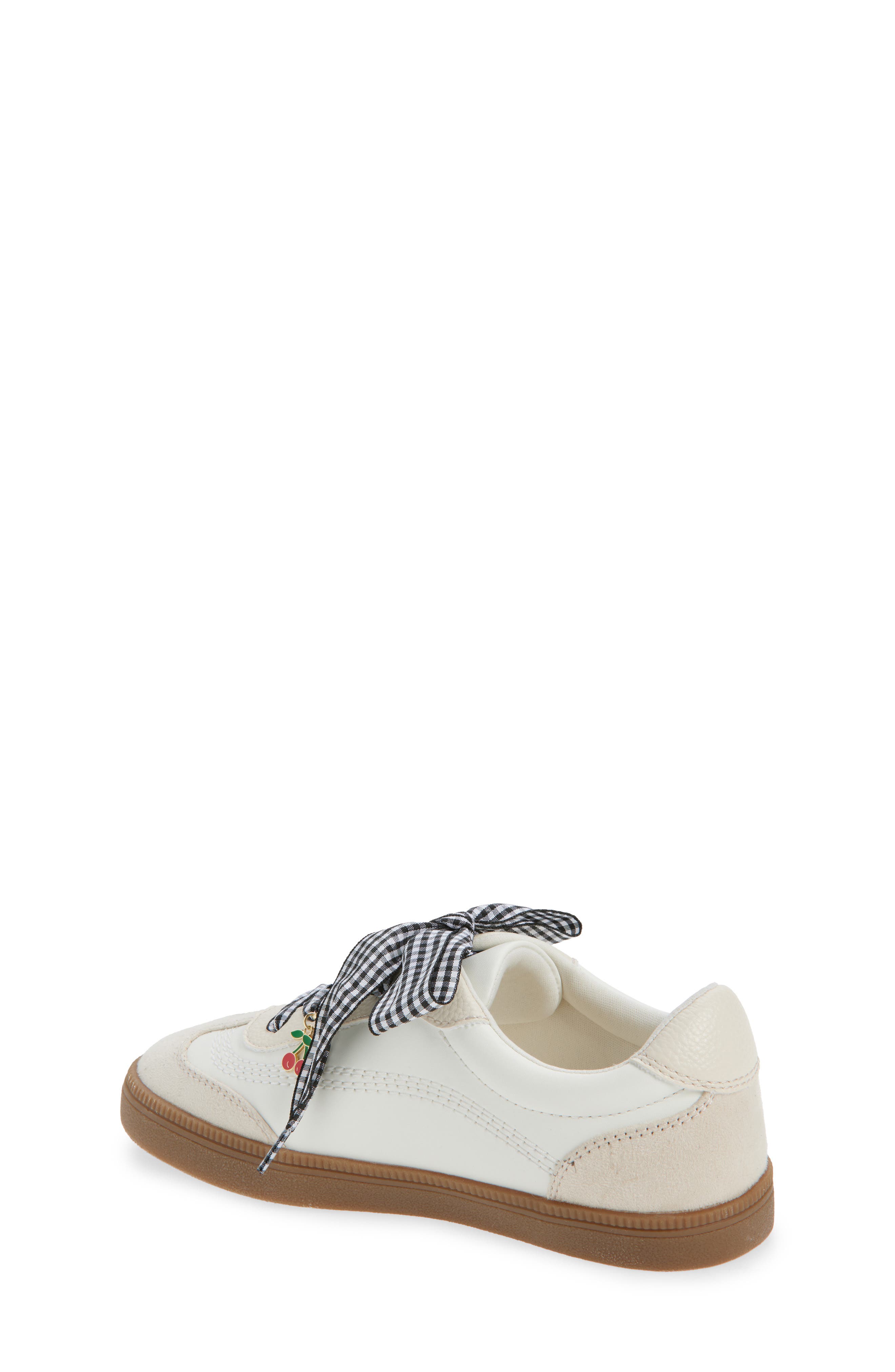 Kids' Kira Court Sneaker, Alternate, color, WHITE MULTI