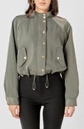 English Factory Snap Bomber Jacket