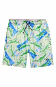 Shade Critters Kids' Beach Gator Swim Shorts
