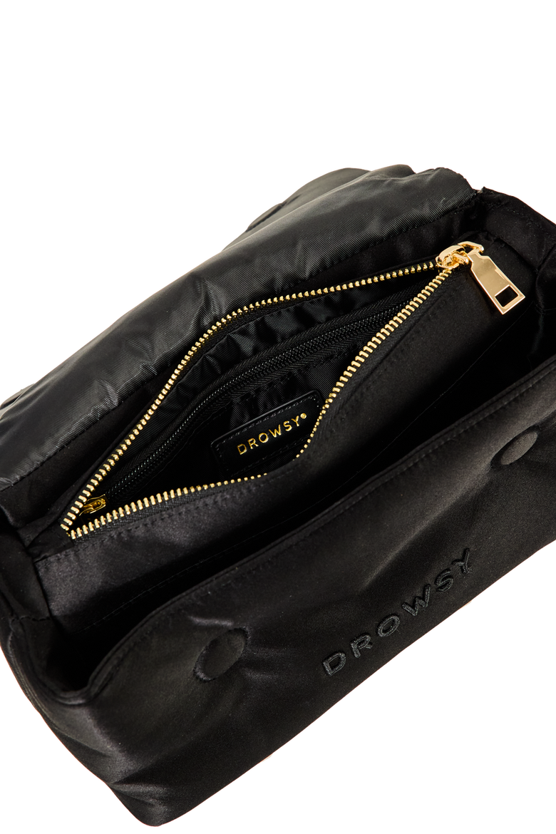 Drowsy Silk Necessaire, Alternate, color, Black Jade