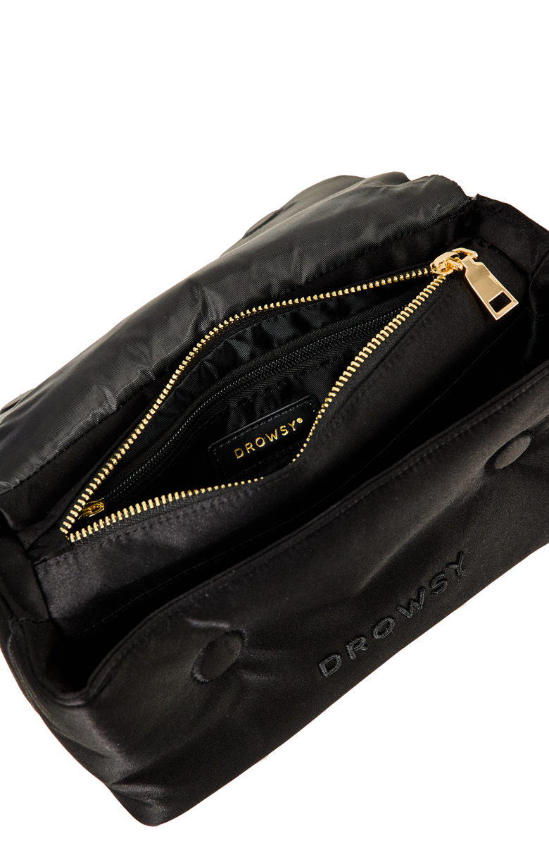 Drowsy Sleep Co. Drowsy Silk Necessaire, Alternate, color, Black Jade